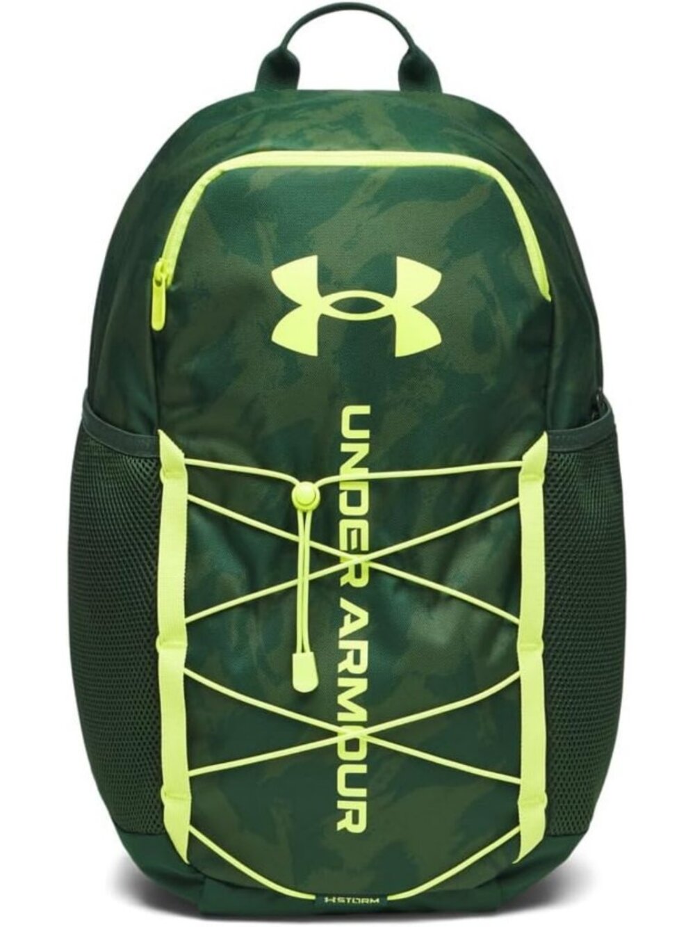 Unisex Sport Backpack, Durable Green Hustle Design, Perfect for School & Travel